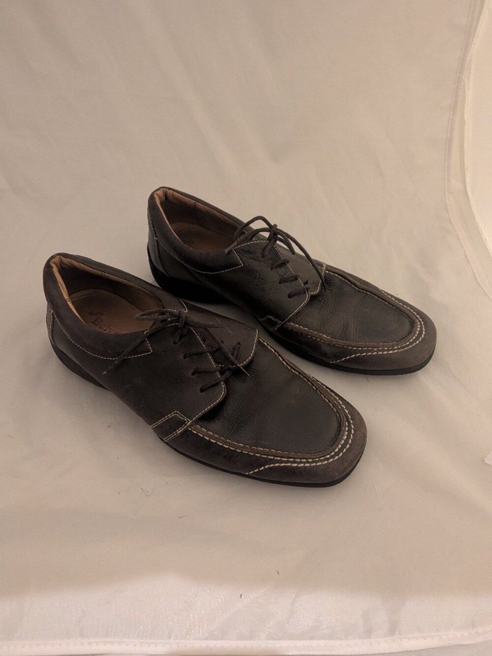 Studio Belvedere brown Leather casual Shoes Men's Size 9.5 M Sierra